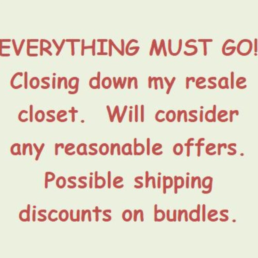 Close out Sale - see description